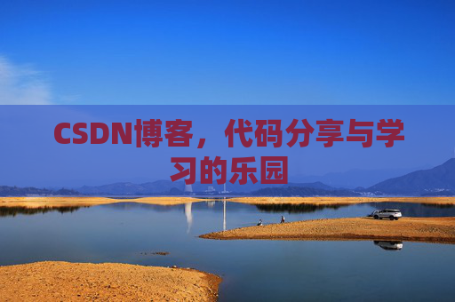 CSDN博客，代码分享与学习的乐园